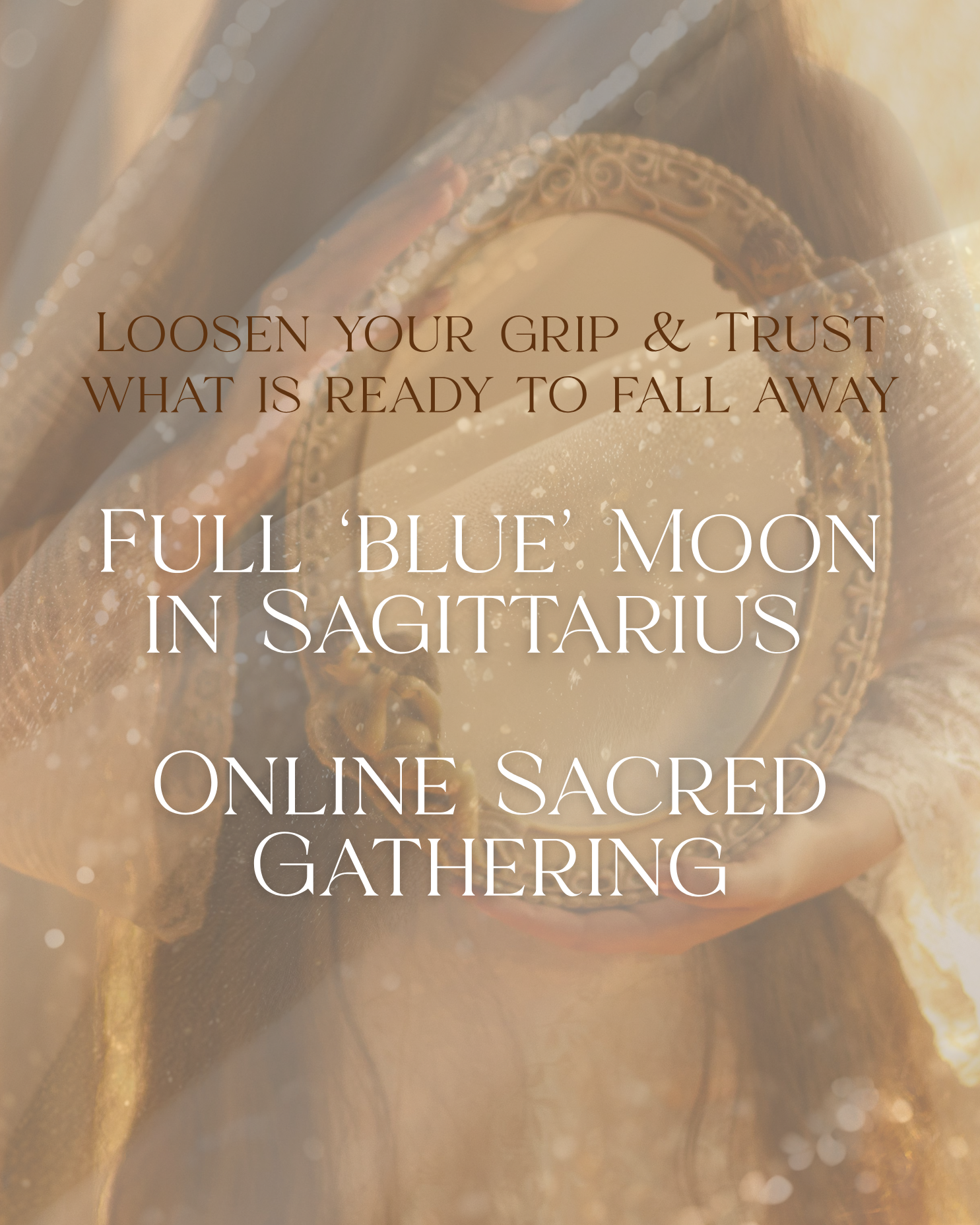 Online Sacred Gathering | Full ‘Blue’ Moon in Sagittarius | 2pm Sunday 31 May (Replay Available after)