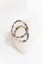 Botswana Agate Crystal Bracelet | Comfort • Emotional Healing • Stability