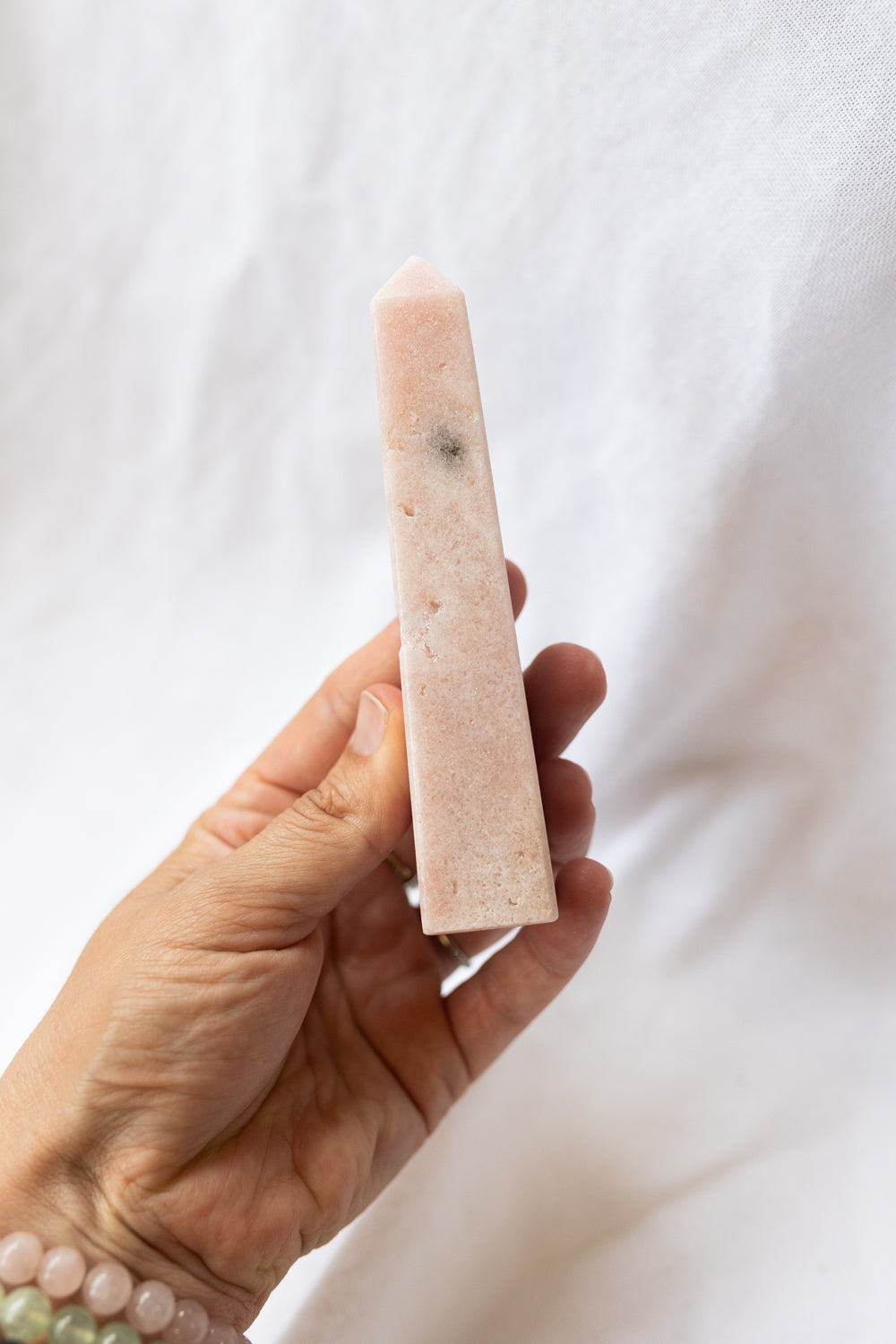 Pink Amethyst Crystal Point #3 | Emotional Healing • Peace • Divine Love