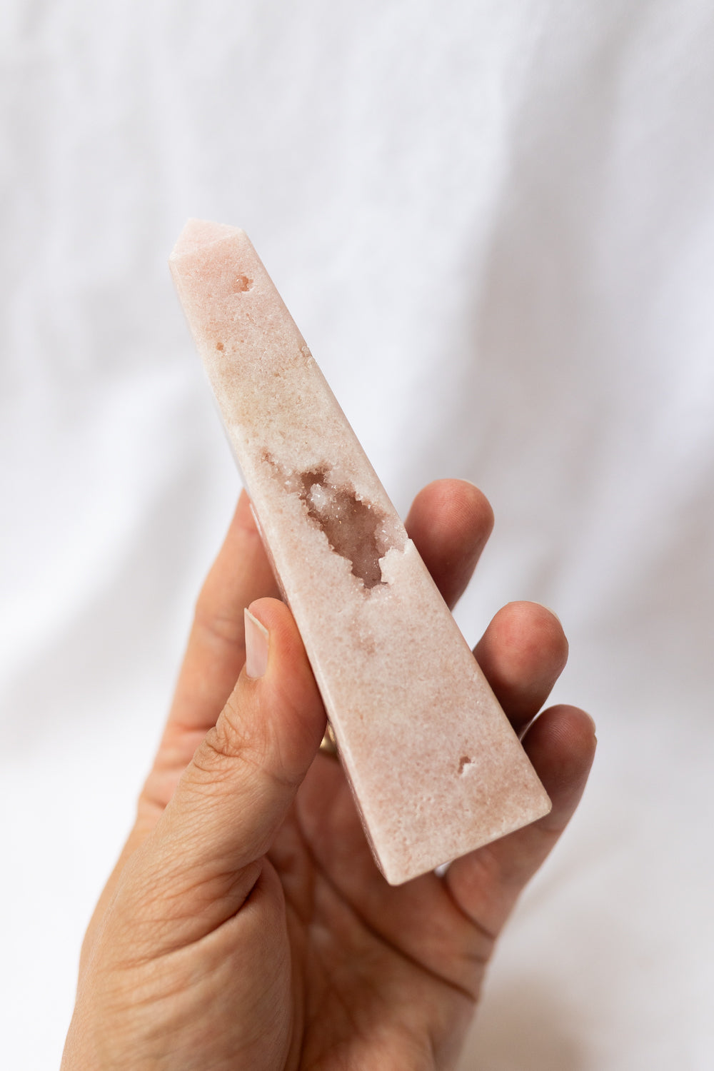 Pink Amethyst Crystal Point #3 | Emotional Healing • Peace • Divine Love