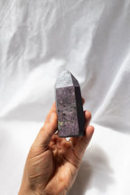 Pupurite Crystal Point #7 | Empowerment • Freedom • Breaking Chains