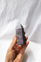 Pupurite Crystal Point #7 | Empowerment • Freedom • Breaking Chains
