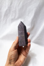 Pupurite Crystal Point #7 | Empowerment • Freedom • Breaking Chains