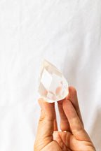 Smoky Quartz Crystal Faceted Flame #6 | Grounding • Protection • Release