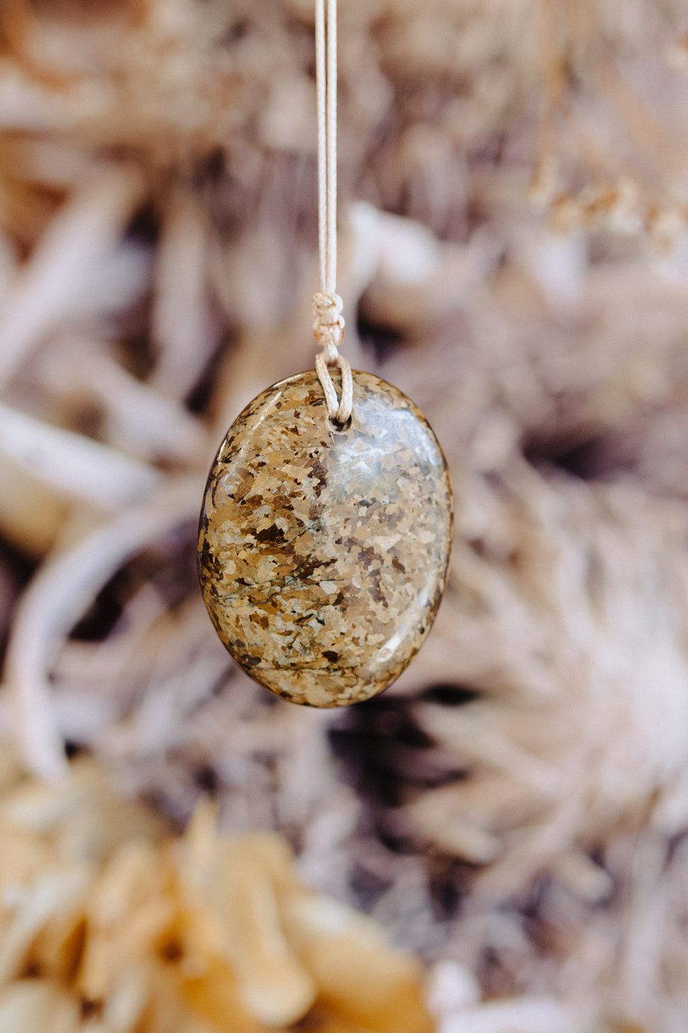 Bronzite Crystal Pendant #2