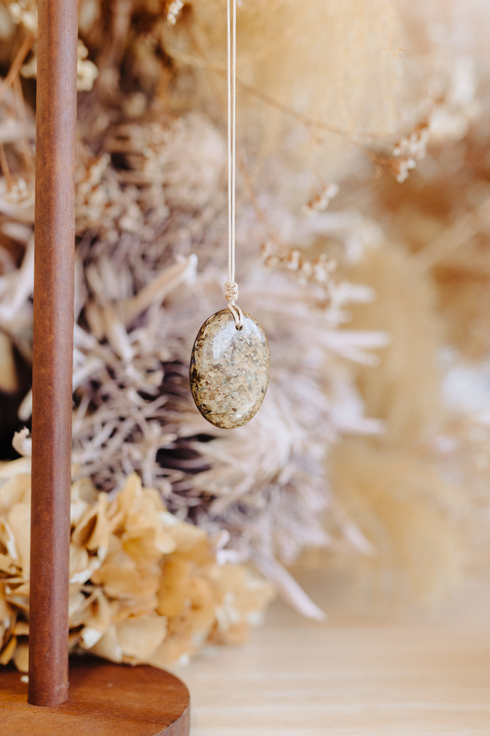 Bronzite Crystal Pendant #2