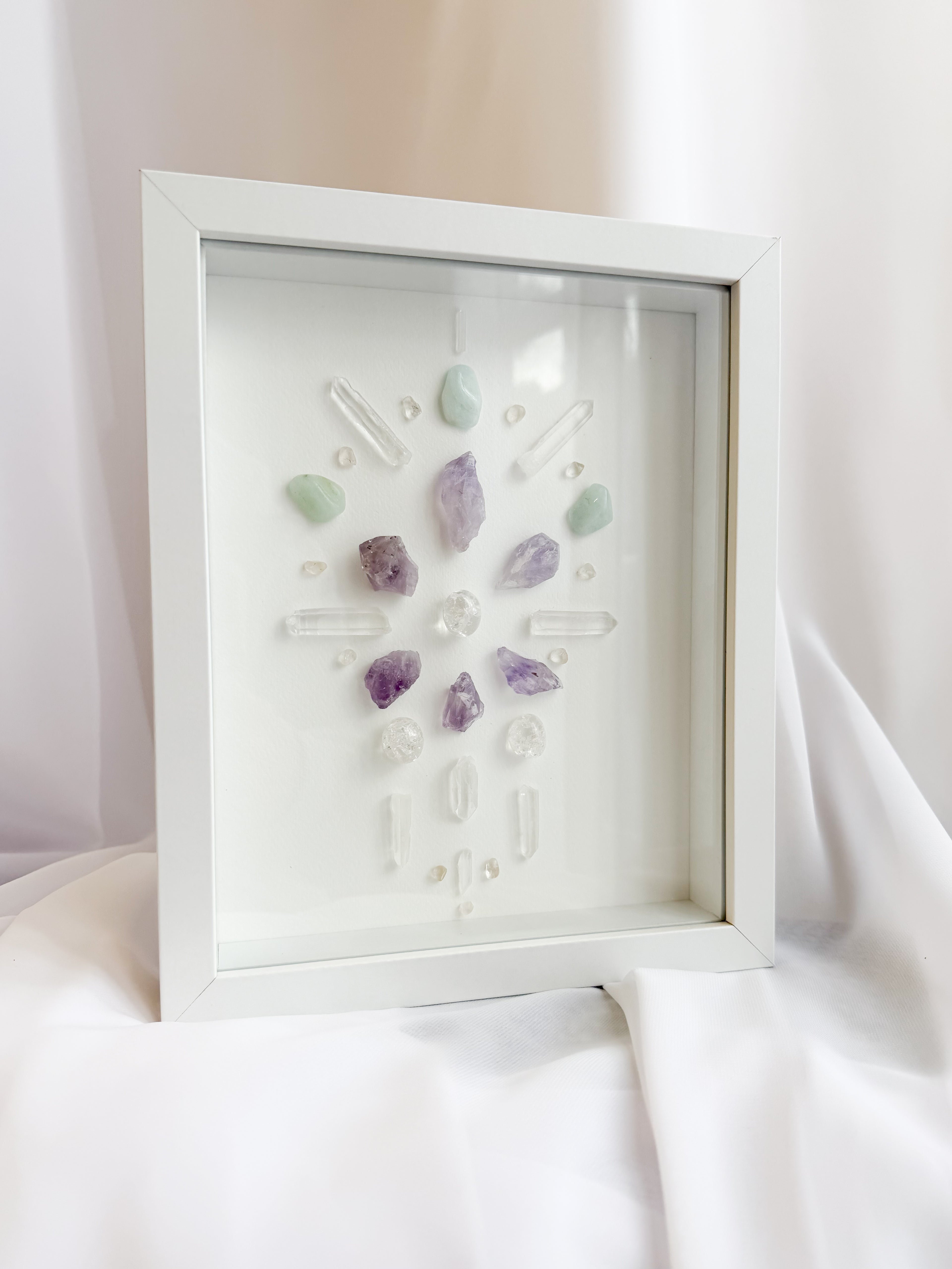 WHIMSICAL - Intuitively Channeled Framed Crystal Grid
