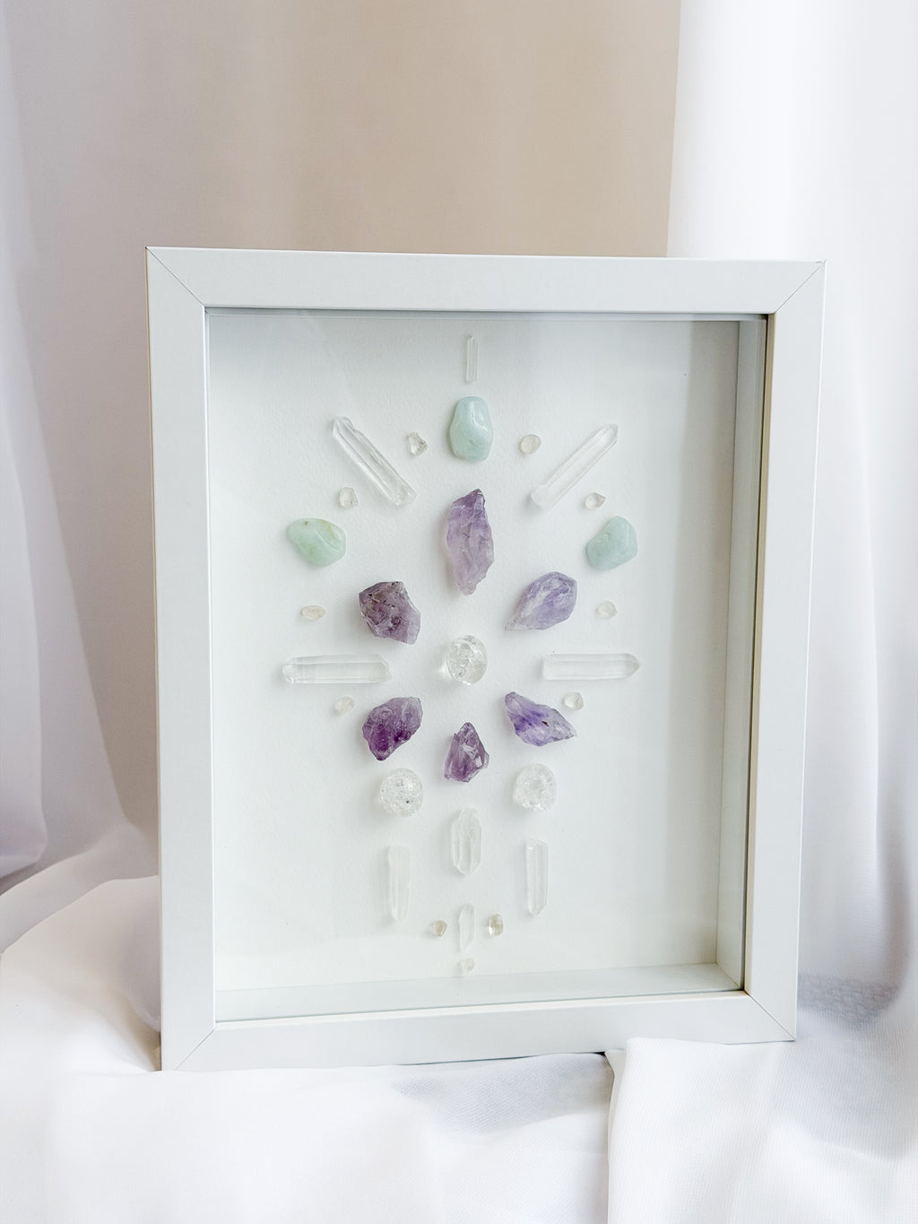 WHIMSICAL - Intuitively Channeled Framed Crystal Grid