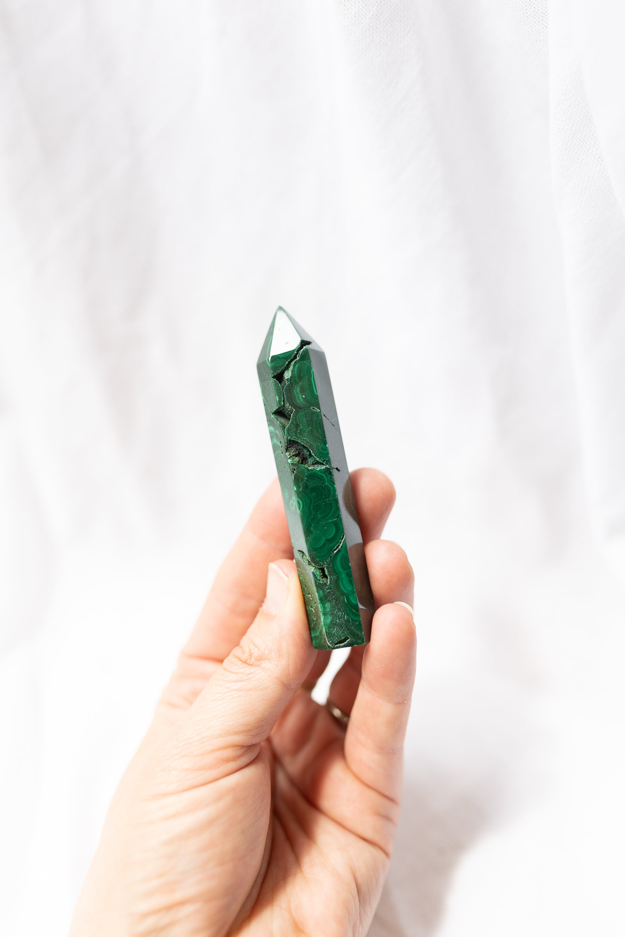 Malachite Point #1 | Transformation • Protection • Emotional Release