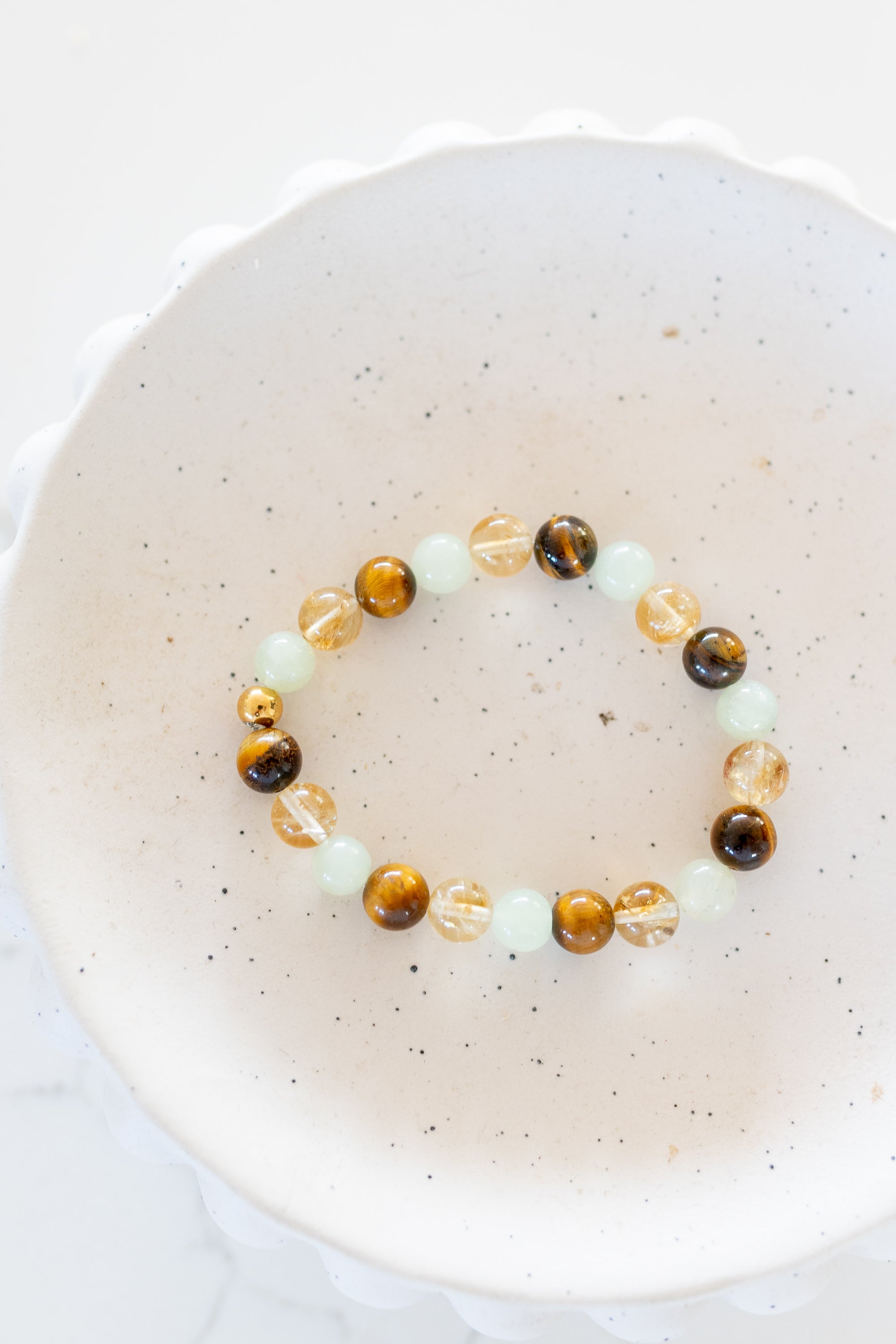 The Abundance Crystal Bracelet | Confidence · Prosperity · Flow