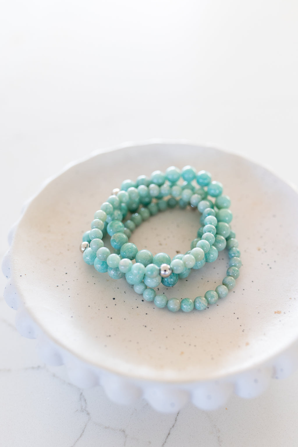 Amazonite Crystal Bracelet | Clarity · Calm · Expression