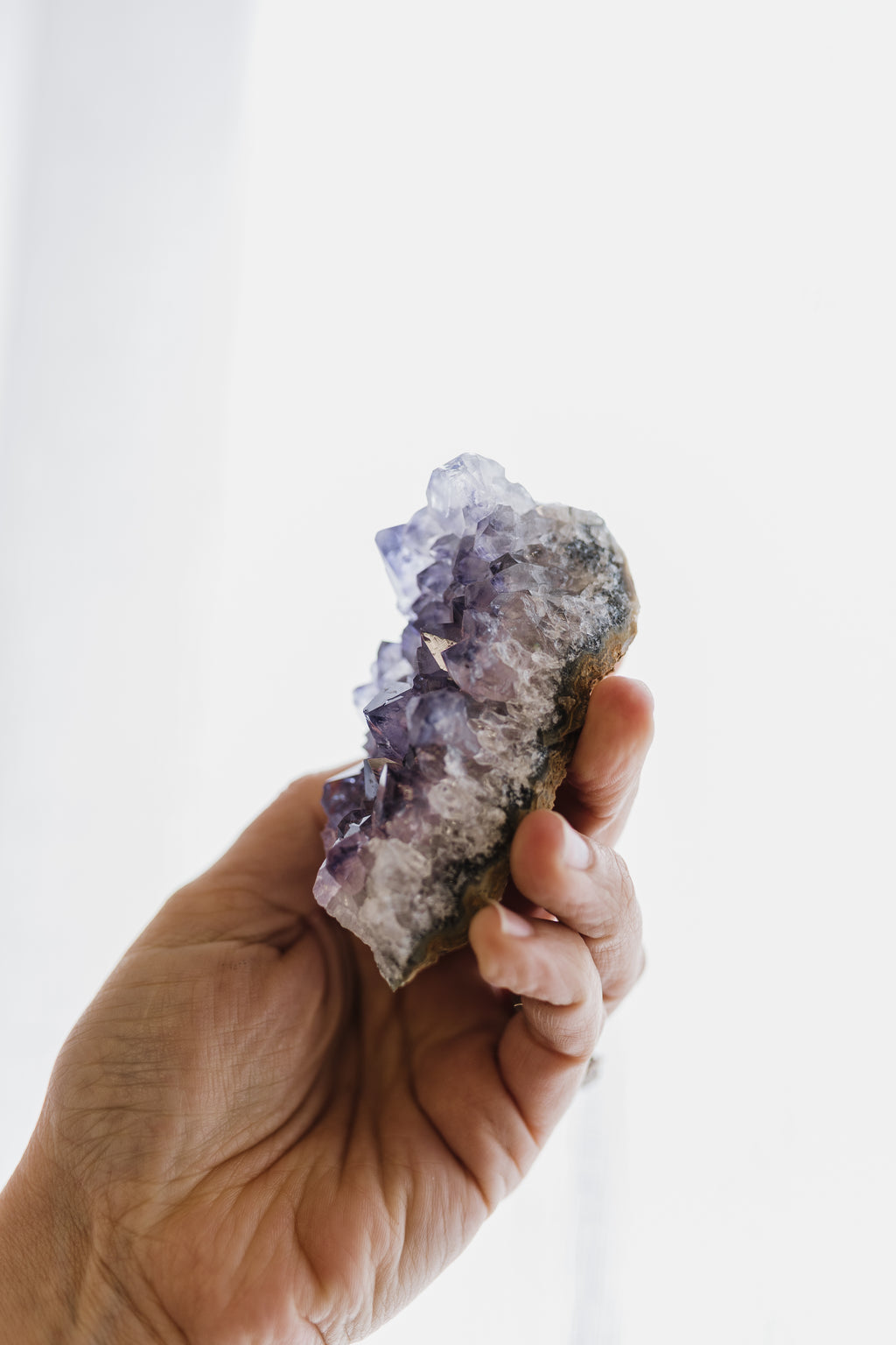 Amethyst Crystal Cluster #C | Protection • Intuition • Transformation