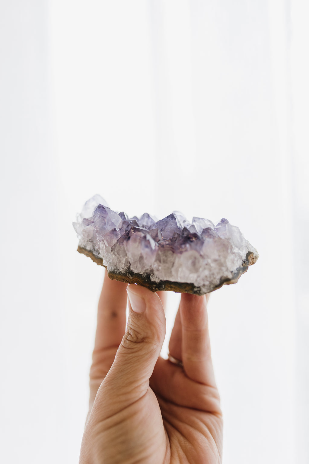 Amethyst Crystal Cluster #C | Protection • Intuition • Transformation
