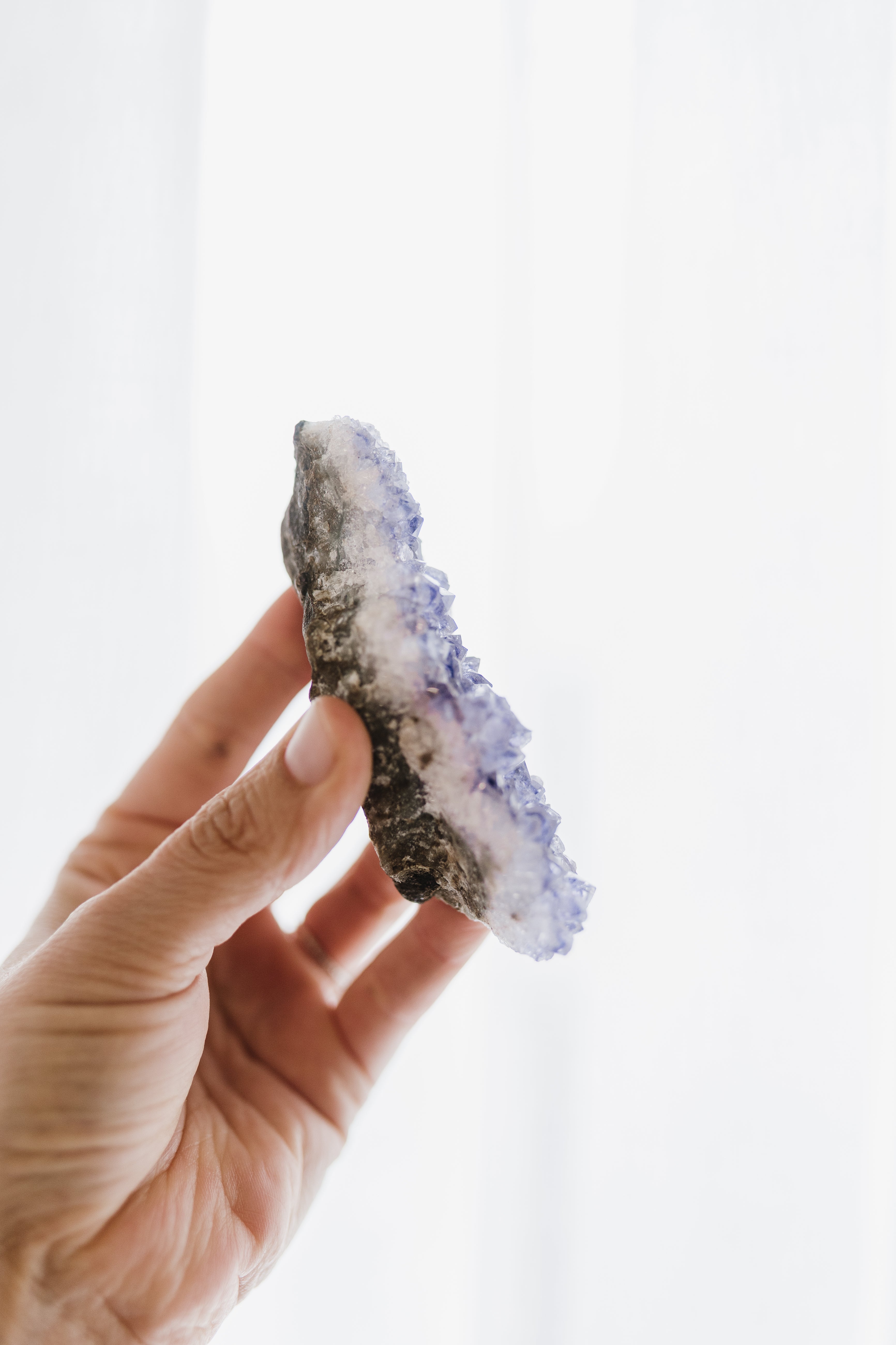 Amethyst Crystal Cluster #D | Protection • Intuition • Transformation