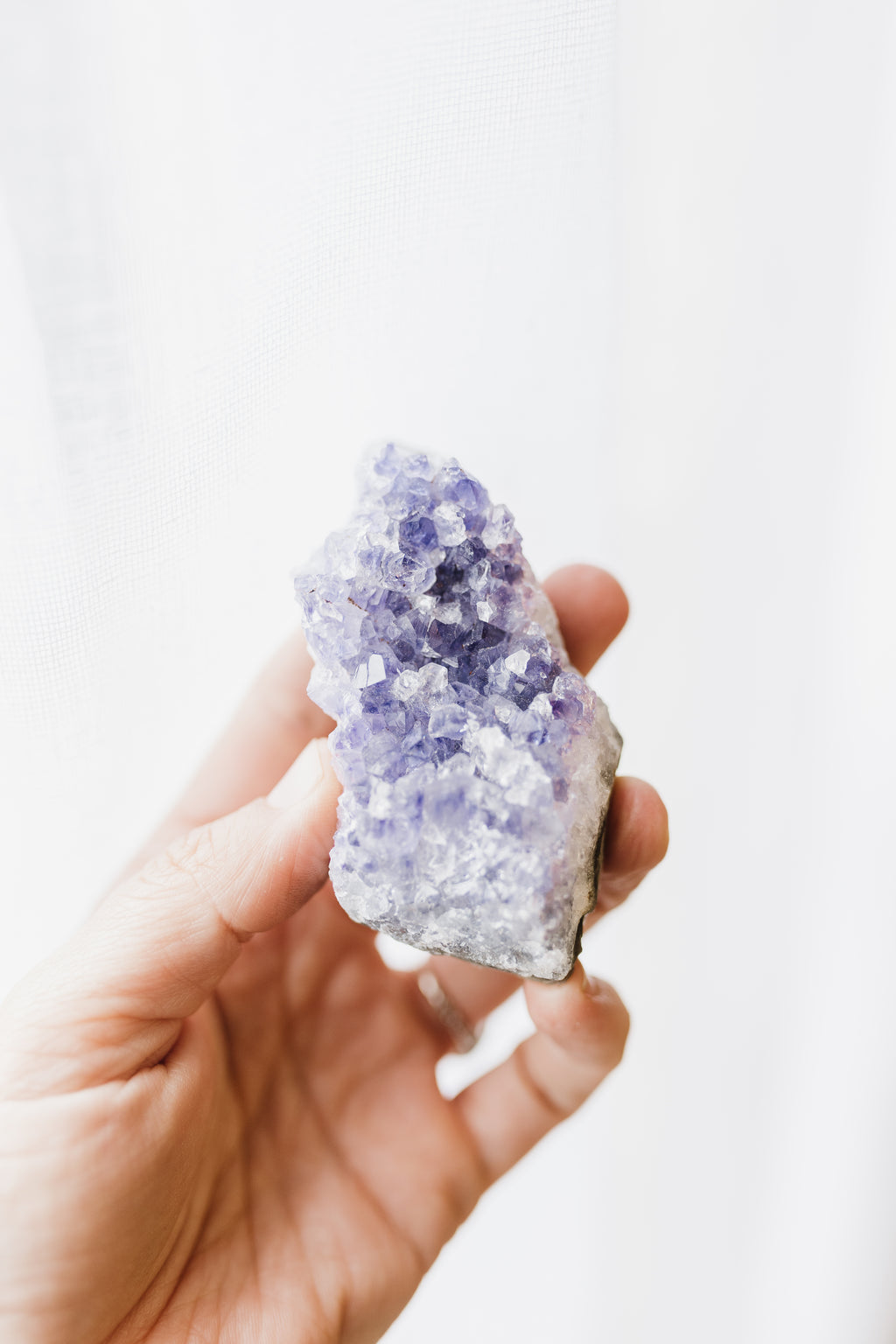 Amethyst Crystal Cluster #E | Protection • Intuition • Transformation