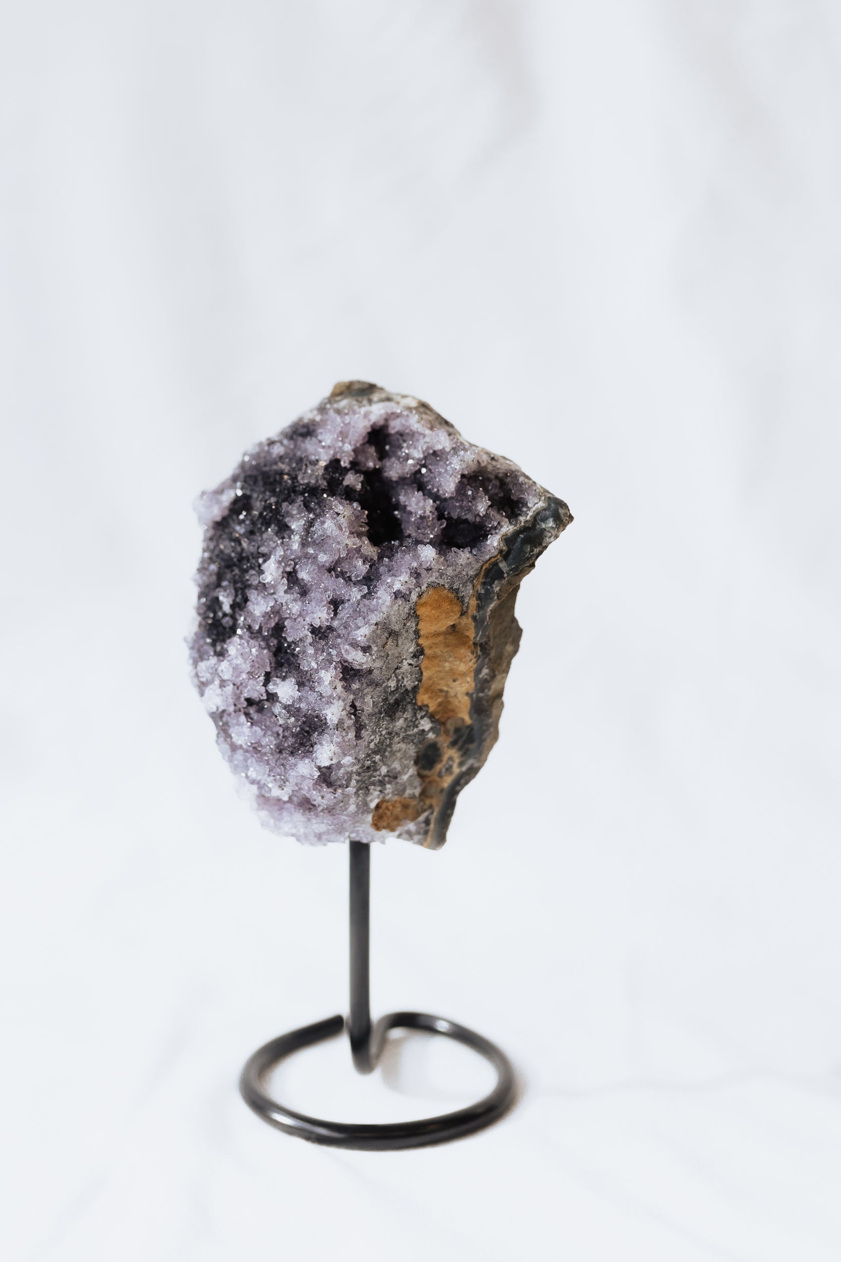 Amethyst Crystal on stand #A | Intuition • Peace • Spirituality