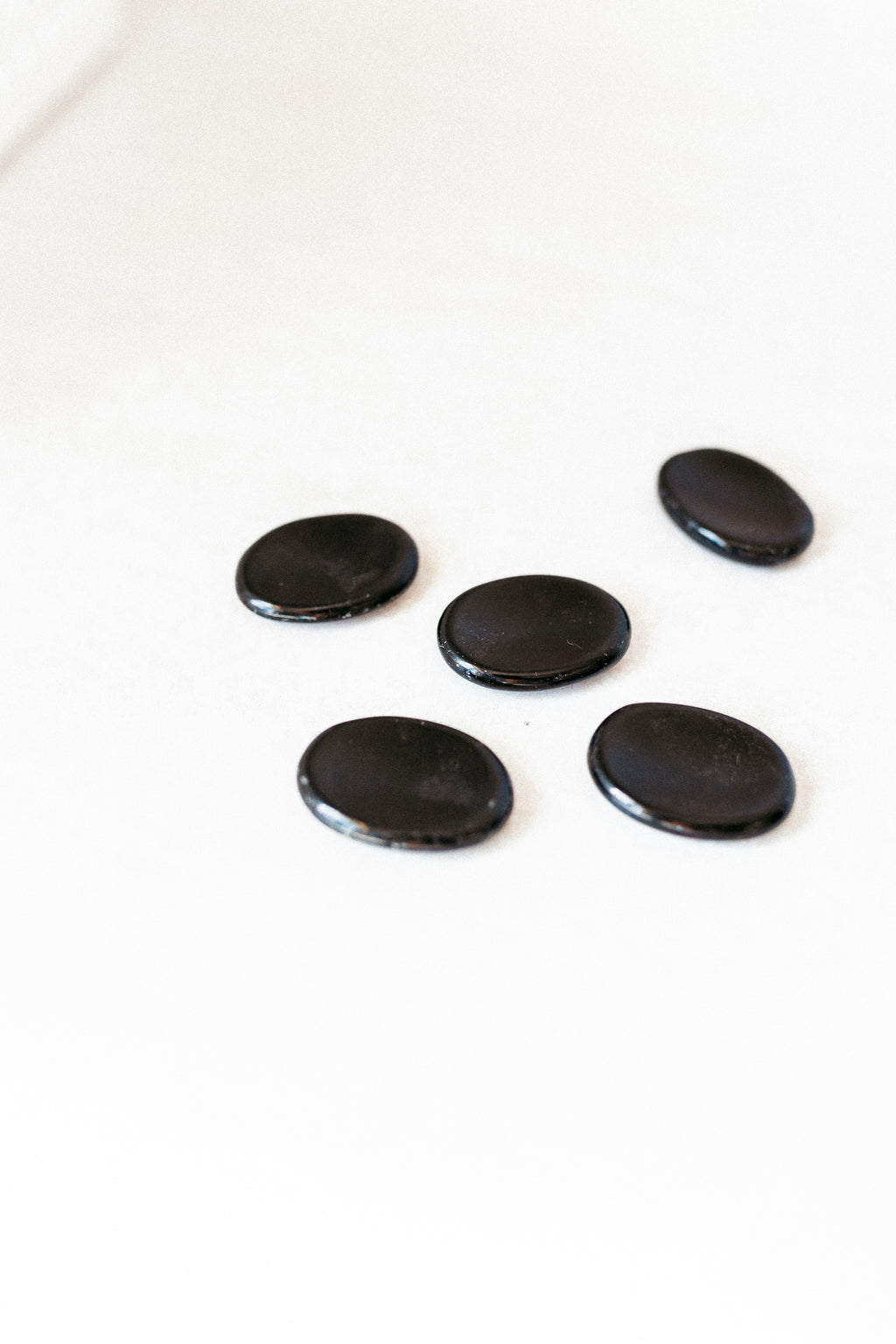 Black Obsidian Crystal Worry Stone | The Stone of Deep Truth & Energetic Protection