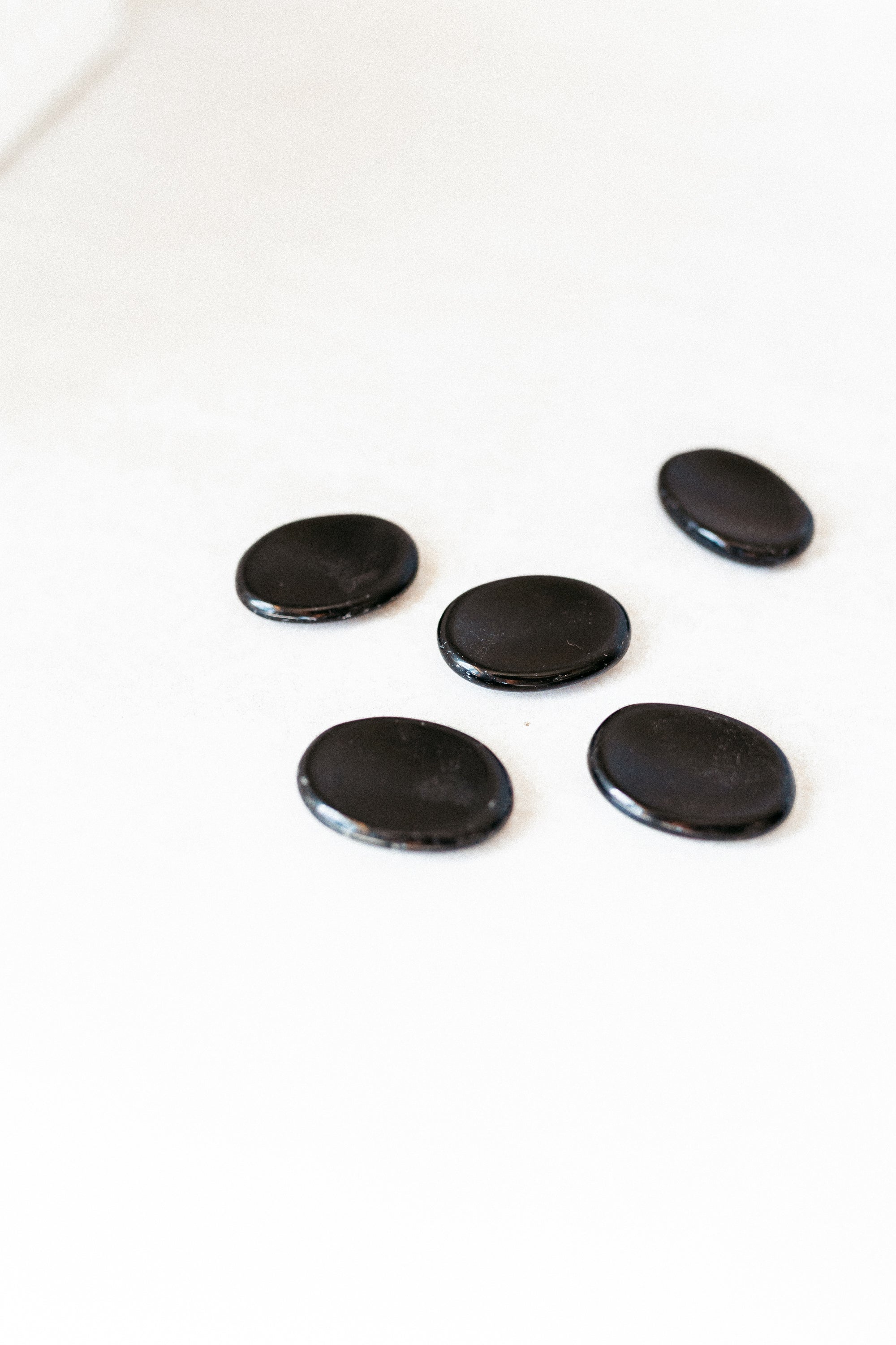 Black Obsidian Crystal Worry Stone | The Stone of Deep Truth & Energetic Protection