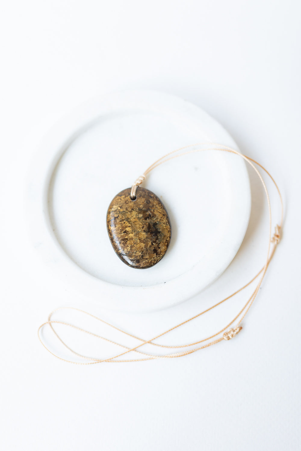 Bronzite Crystal Pendant #2