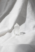 Clear Quartz Crystal Point #O1 | Clarity • Amplification • Manifestation