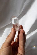 Clear Quartz Crystal Point #O1 | Clarity • Amplification • Manifestation