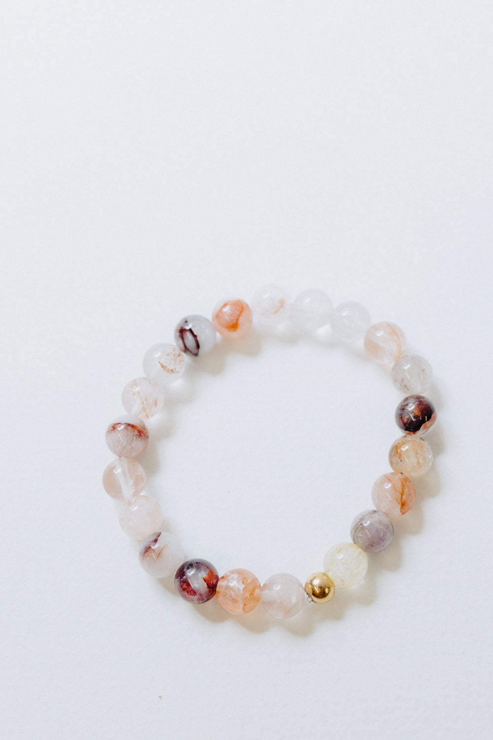 Fire Quartz Crystal Bracelet | Clarity · Confidence · Activation