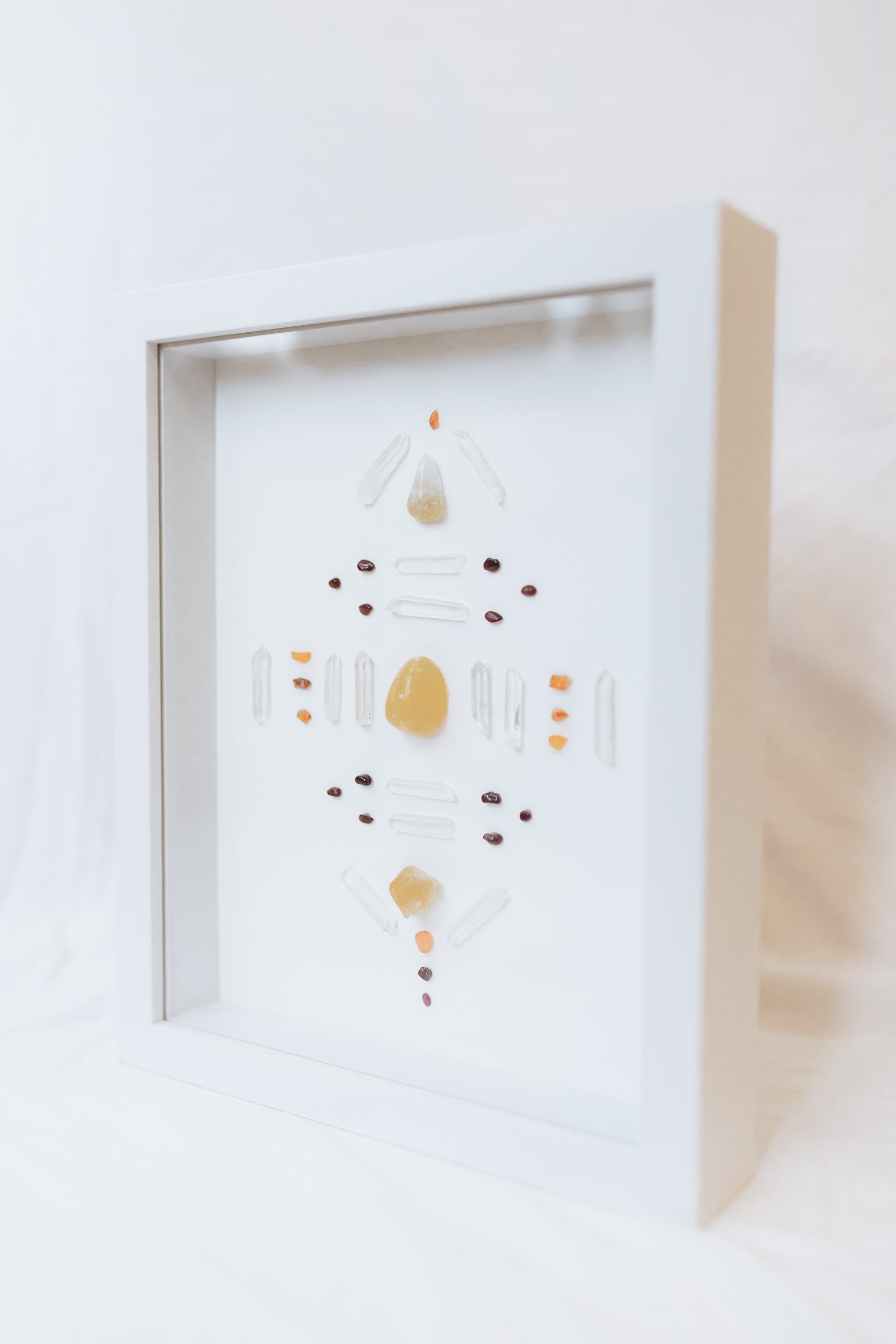 EARTH PULSE - Intuitively Channeled Framed Crystal Grid