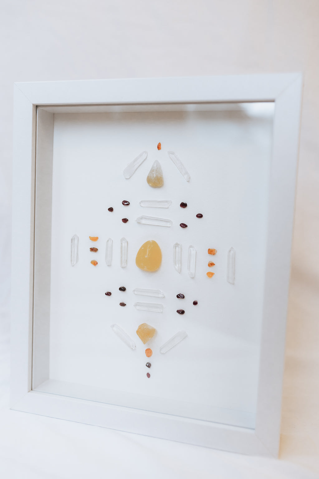 EARTH PULSE - Intuitively Channeled Framed Crystal Grid