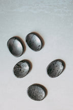Hematite Crystal Worry Stone | The Stone of Grounded Strength & Energetic Protection