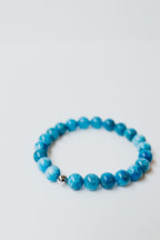Blue Apatite Crystal Bracelet