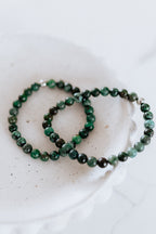 African Turquoise Crystal Bracelet | Growth • Balance • Inner Guidance