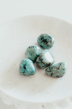 African Turquoise Crystal Tumble Stone | Growth • Balance • Inner Guidance
