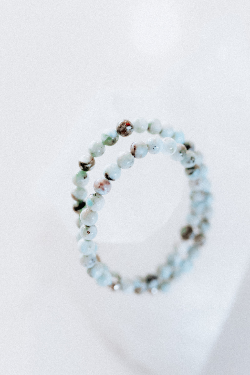 Larimar Crystal Bracelet | Peace • Expression • Feminine Flow