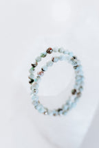 Larimar Crystal Bracelet | Peace • Expression • Feminine Flow