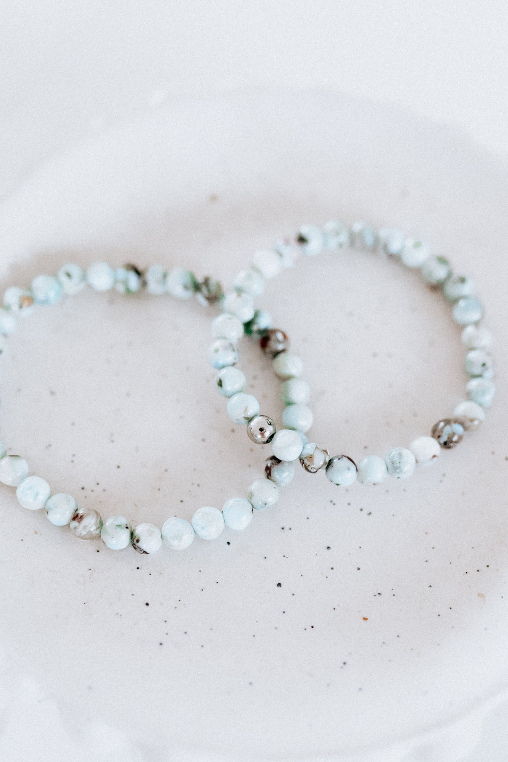 Larimar Crystal Bracelet | Peace • Expression • Feminine Flow