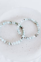 Larimar Crystal Bracelet | Peace • Expression • Feminine Flow