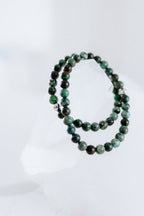 African Turquoise Crystal Bracelet | Growth • Balance • Inner Guidance