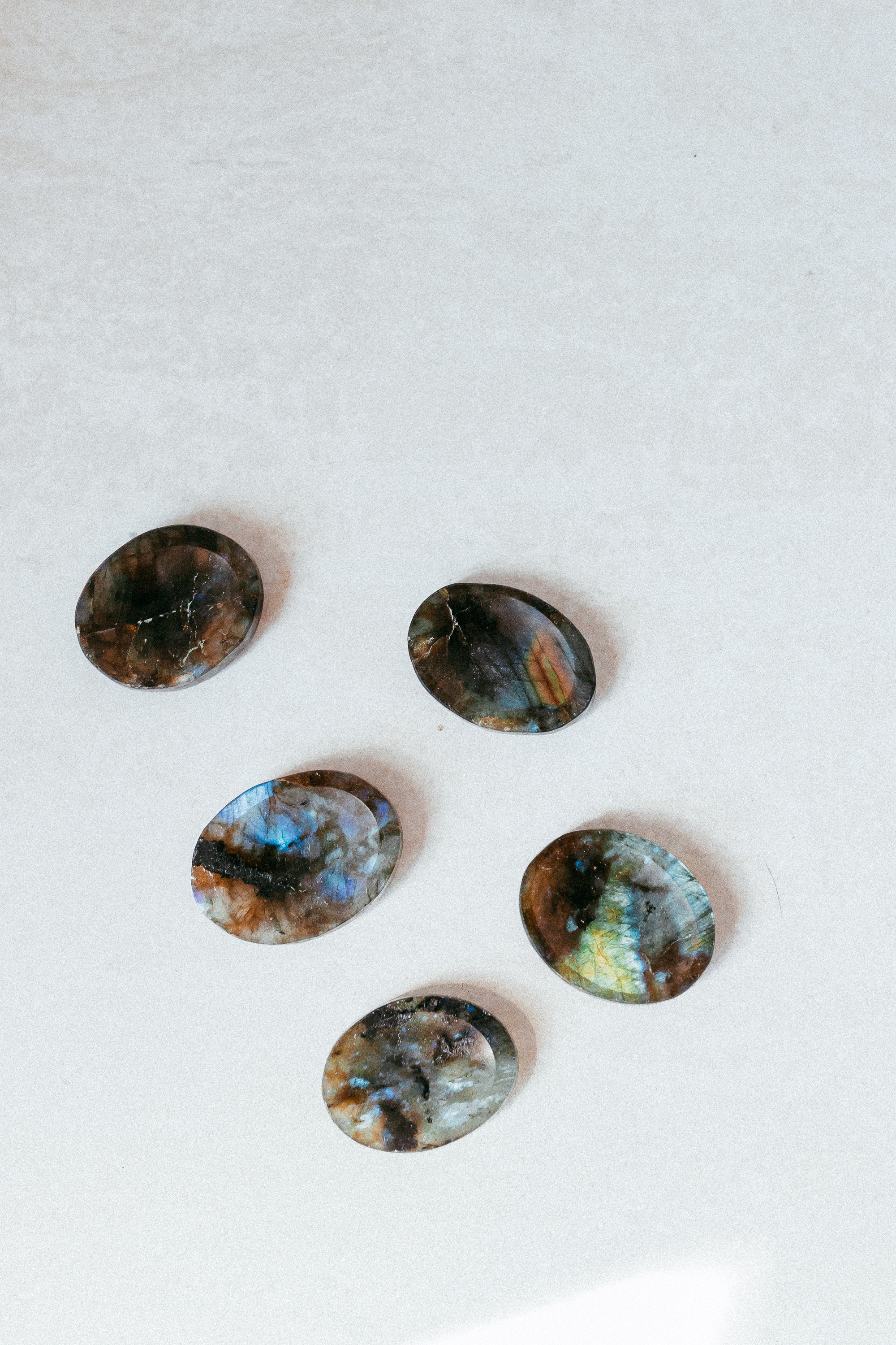Labradorite Crystal Worry Stone | The Stone of Magic & Intuitive Awakening