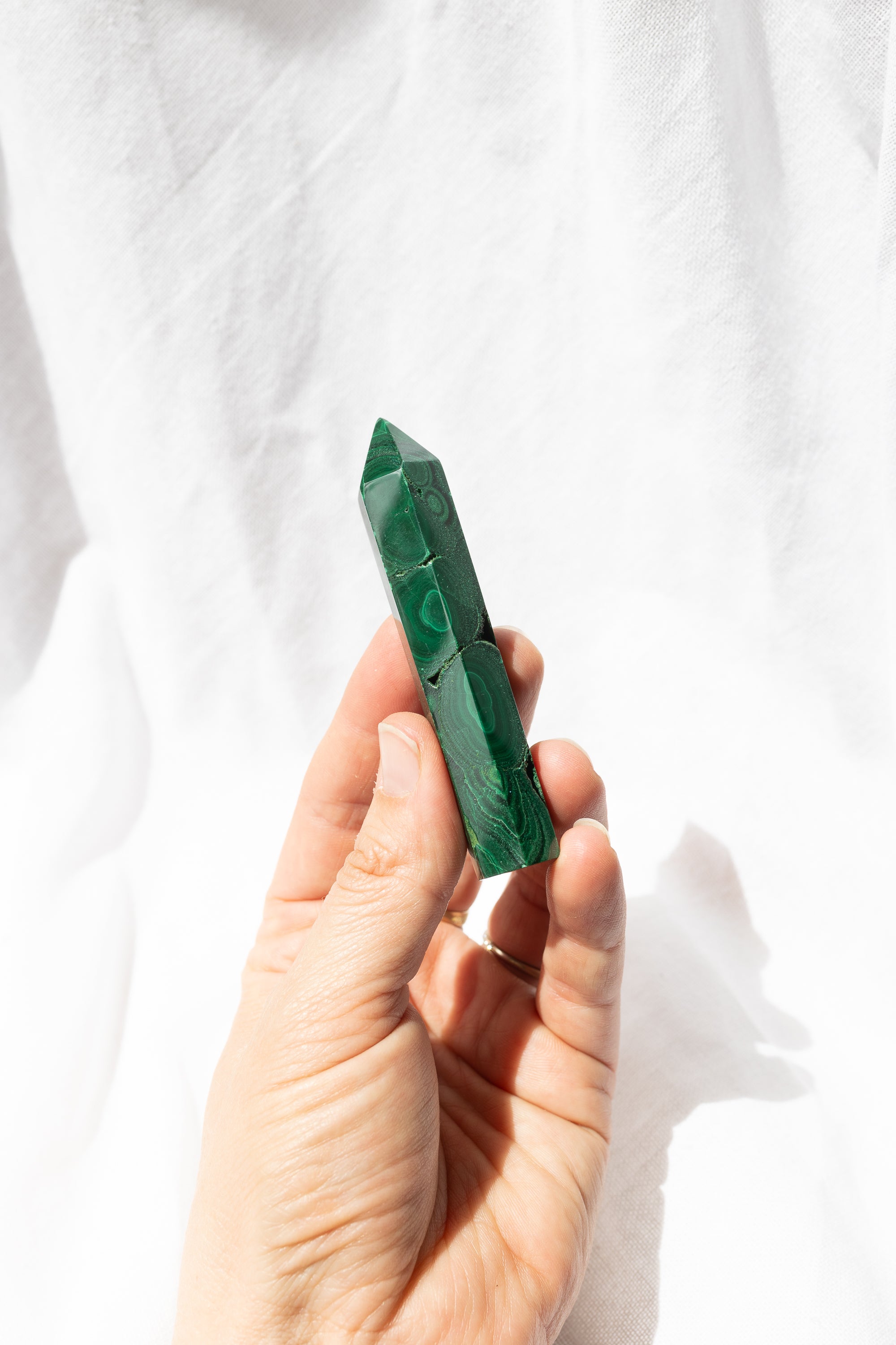 Malachite Point #3 | Transformation • Protection • Emotional Release