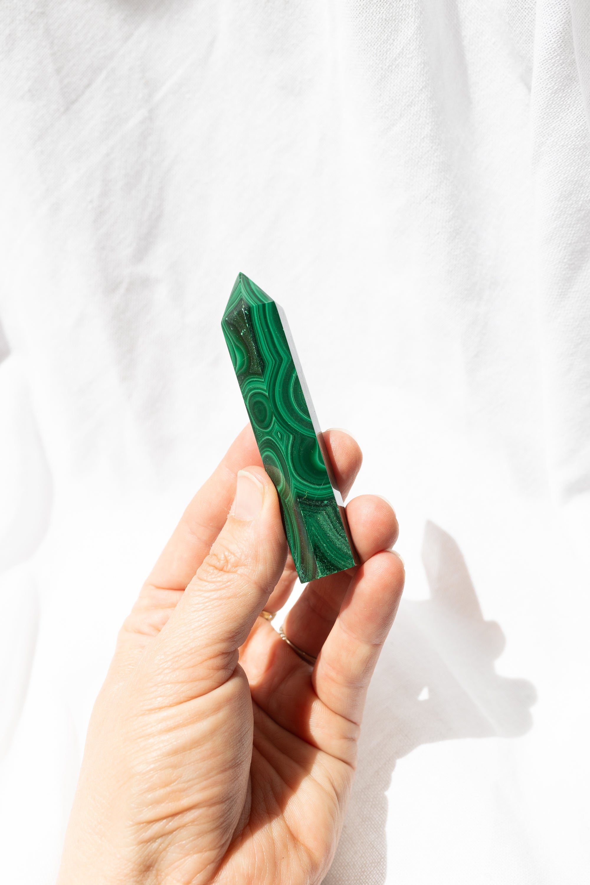 Malachite Point #3 | Transformation • Protection • Emotional Release