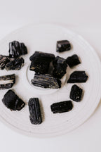 Black Tourmaline Crystal Rough Piece | For Energy Protection & Grounding