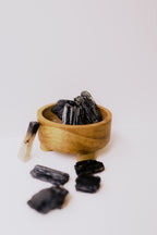 Black Tourmaline Crystal Rough Piece | For Energy Protection & Grounding