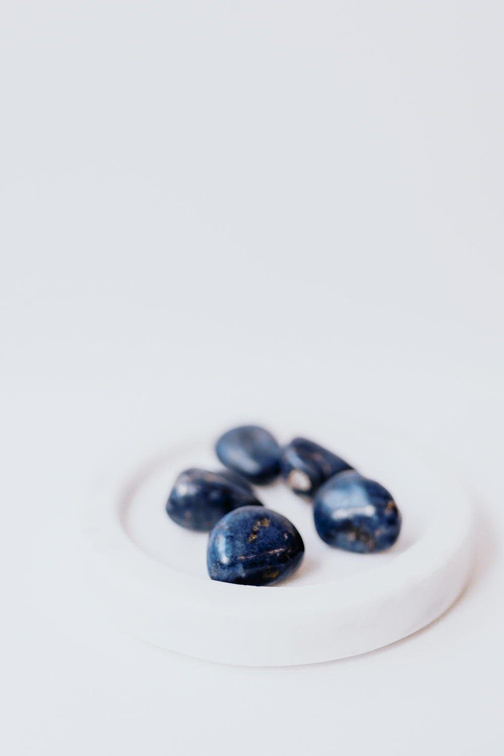 Blue Sapphire Crystal Tumble Stone