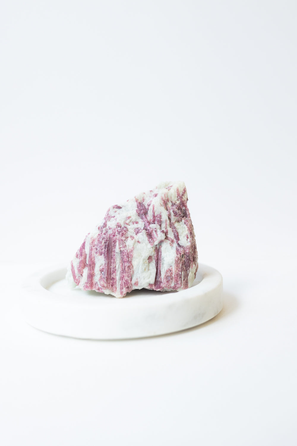 Pink Tourmaline in Quartz Rough #2 | Mood ✧ Heart ✧ Compassion