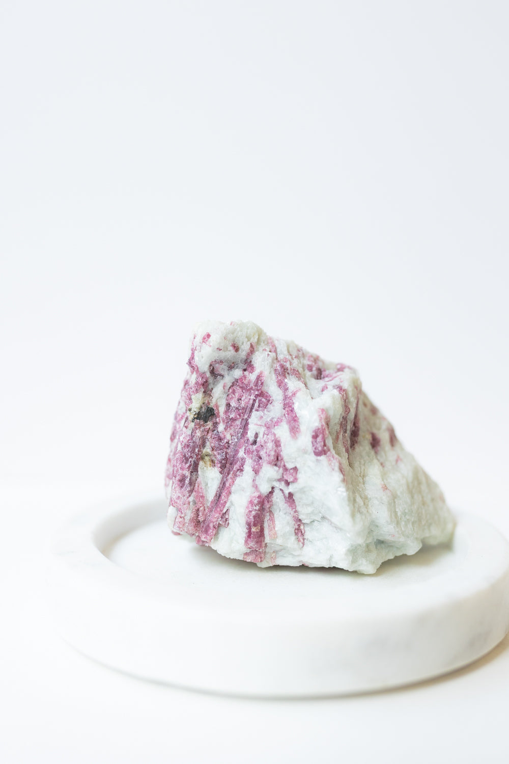 Pink Tourmaline in Quartz Rough #2 | Mood ✧ Heart ✧ Compassion