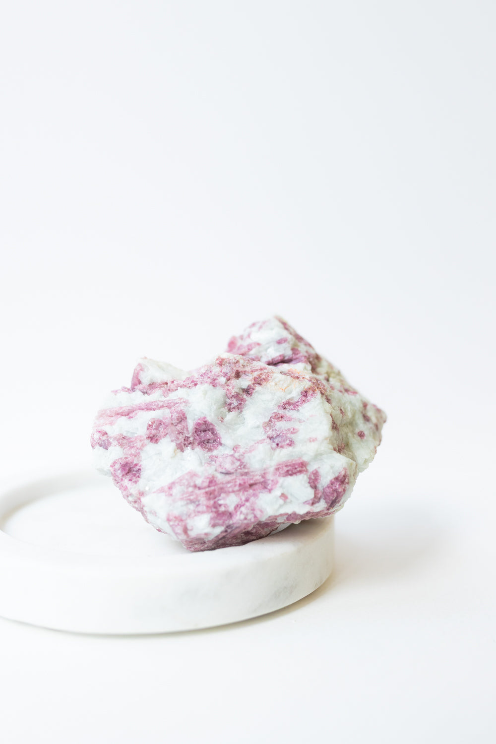 Pink Tourmaline in Quartz Rough #3 | Mood ✧ Heart ✧ Compassion