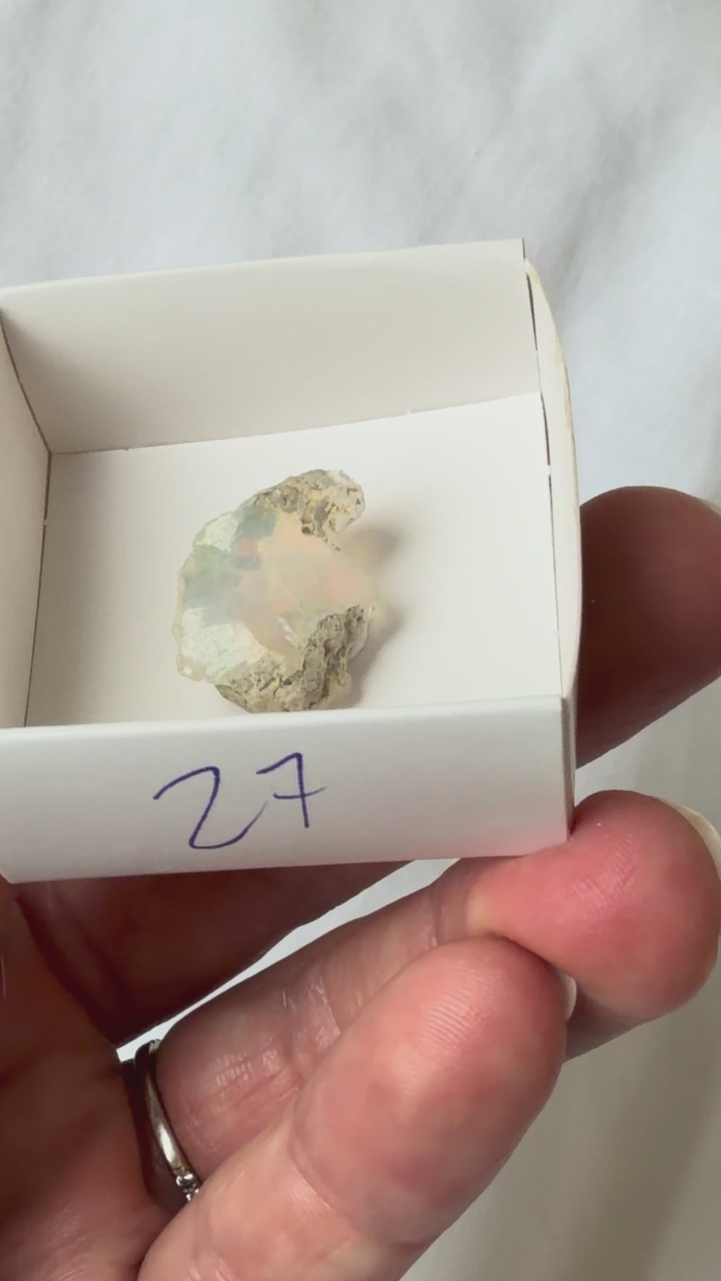 Ethiopian Opal Crystal Piece #27