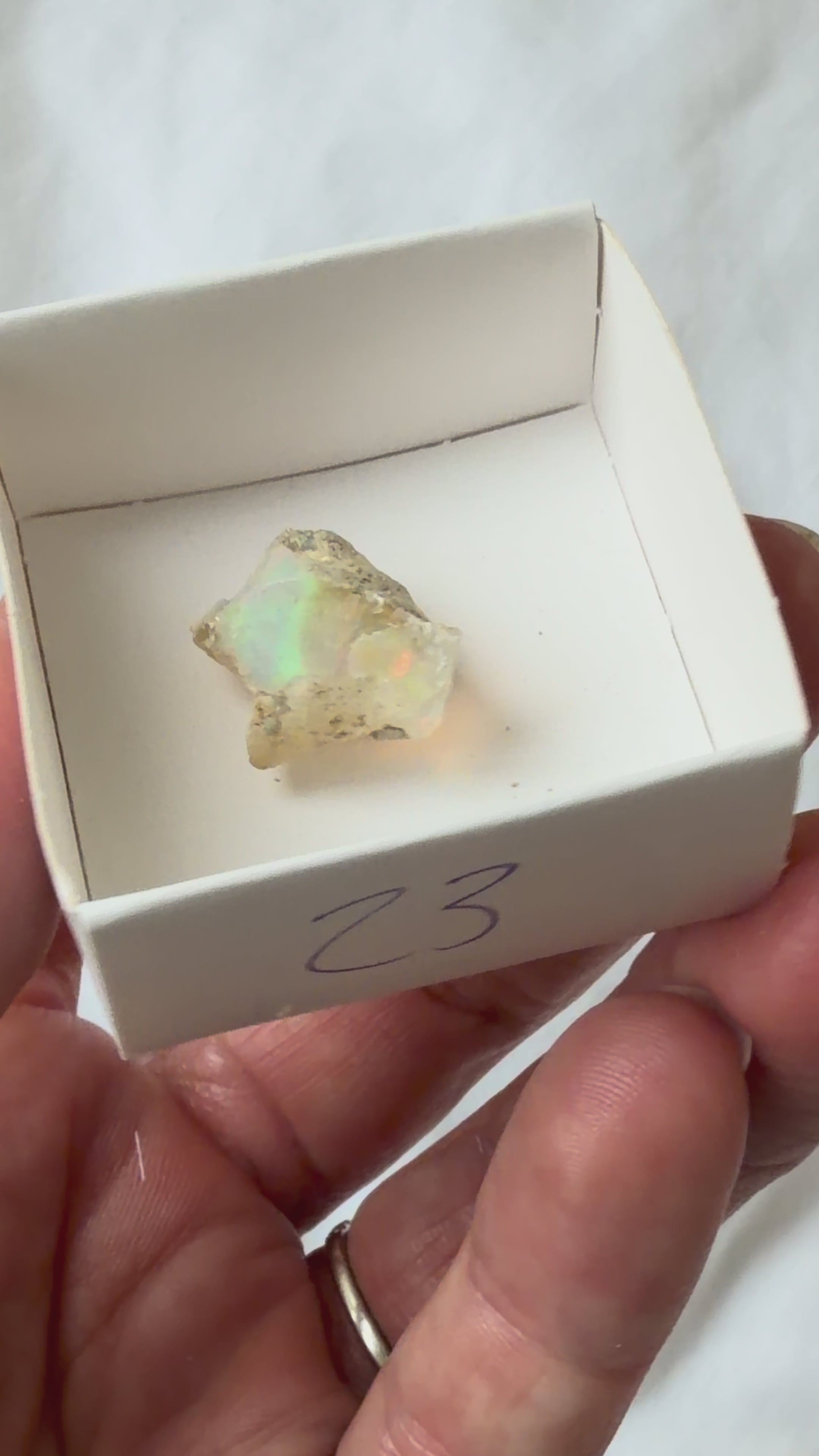 Ethiopian Opal Crystal Piece #23