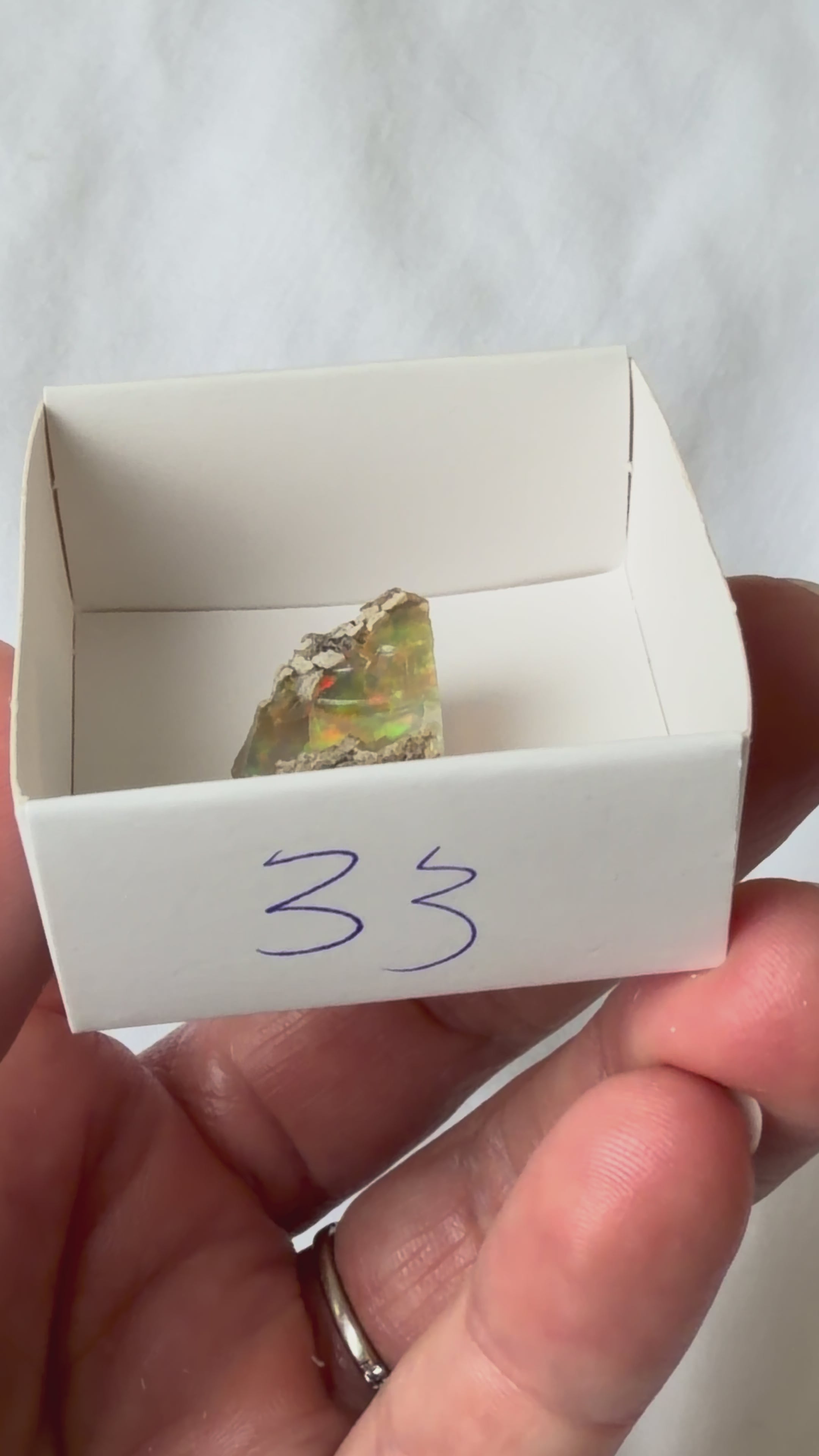 Ethiopian Opal Crystal Piece #33