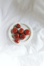 Red Jasper Crystal Tumble Stone | Strength • Determination • Stability